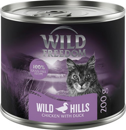 Produktbild von Wild Freedom Adult Wild Hills Ente & Huhn - 6 x 200 g