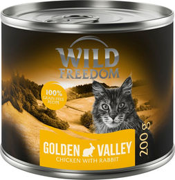 Produktbild von Wild Freedom Einzeldose 1 x 200 g - Golden Valley - Kaninchen & Huhn