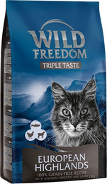 Produktbild von Wild Freedom European Highlands Katzenfutter getreidefrei - 3 x 2 kg