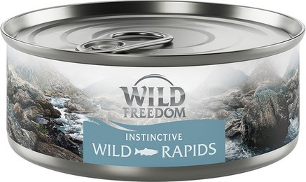 Produktbild von Wild Freedom Instinctive Wild Rapids Lachs Katzenfutter - 6 x 70 g
