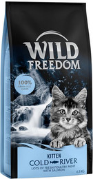 Produktbild von Wild Freedom Kitten Cold River Lachs - 2 x 6,5 kg