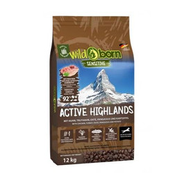 Produktbild von Wildborn Active Highlands Hundefutter - 12 kg