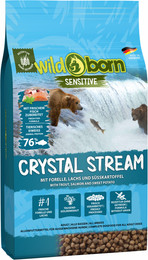Produktbild von Wildborn Crystal Stream Premium Hundefutter mit Forelle & Lachs - 8 kg