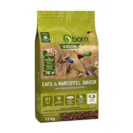 Produktbild von Wildborn Ente & Kartoffel Junior - 12 kg