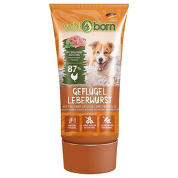 Produktbild von Wildborn Geflügel-Leberwurst aus der Tube - 12 x 75 g