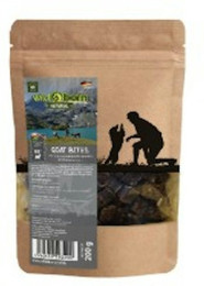 Produktbild von WILDBORN Natural Bites Hundesnack 6 x 200g Bites Ziege