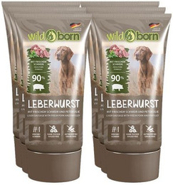 Produktbild von Wildborn Premium Leberwurst aus der Tube - 12 x 75 g