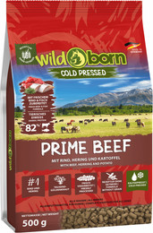 Produktbild von Wildborn Prime Beef kaltgepresstes Hundefutter mit Rind - 500 g