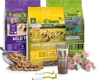 Produktbild von Wildborn Probierpaket Care - 3 x 400 g