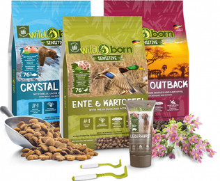 Produktbild von Wildborn Probierpaket Nature - 3 x 400 g