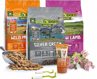 Produktbild von Wildborn Probierpaket Sensible - 3 x 400 g