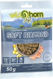 Produktbild von Wildborn Soft Diamond Hundefutter mit Hühnchen - 50 g