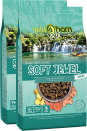 Produktbild von Wildborn Soft Jewel Maxi Premium Hundefutter mit Hühnchen & Fisch - 2 x 12 kg