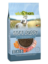 Produktbild von Wildborn Soft Puppy getreidefreies Welpenfutter mit 75% frischem Fleisch & Fisch - 4 kg