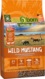 Produktbild von Wildborn Wild Mustang getreidefreies Hundefutter mit Pferdefleisch - 8 kg