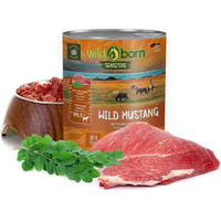 Produktbild von Wildborn Wild Mustang Nassfutter mit Pferd - 6 x 800 g