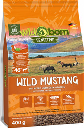 Produktbild von Wildborn Wild Mustang Premium Hundefutter mit Pferdefleisch - 400 g