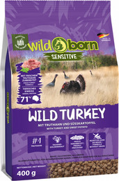 Produktbild von Wildborn Wild Turkey Premium Hundefutter - 400 g