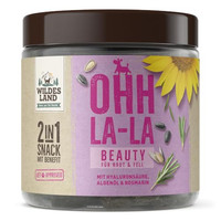 Produktbild von Wildes Land Beauty 2in1 Snack mit Benefit für Haut & Fell - 4 x 300 g