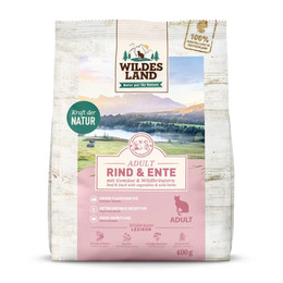 Produktbild von Wildes Land Cat Classic Adult Rind und Ente - 400 g