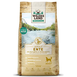 Produktbild von Wildes Land Classic Adult Ente mit Kartoffeln und Wildkräutern - 12 kg
