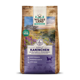 Produktbild von Wildes Land Classic Adult Kaninchen mit Kartoffeln und Wildkräutern - 12 kg