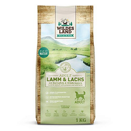 Produktbild von Wildes Land Classic Adult Lamm & Lachs mit Kartoffeln und Wildkräutern - 4 x 1 kg