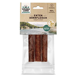 Produktbild von Wildes Land Dörrfleisch Ente - 3 x 65 g
