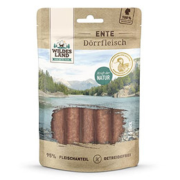 Produktbild von Wildes Land Dörrfleisch Ente - 7 x 150 g