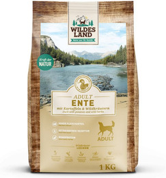 Produktbild von Wildes Land Ente mit Kartoffel Classic Adult - 4 x 1 kg