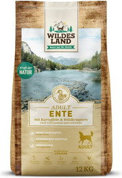 Produktbild von Wildes Land Ente Sparpaket 2 x 12kg Hundetrockenfutter