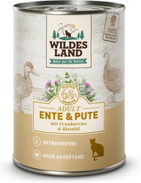 Produktbild von Wildes Land Ente und Pute Classic Adult - 24 x 400 g