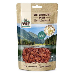 Produktbild von Wildes Land Entenbrust Mini Fleischsnacks - 8 x 70 g