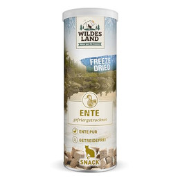 Produktbild von Wildes Land Freeze Dried Ente Katzensnack - 6 x 26 g