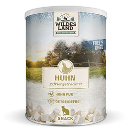 Produktbild von Wildes Land Freeze Dried Huhn Katzenleckerlis - 160 g