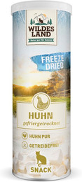 Produktbild von Wildes Land Freeze Dried Snack Huhn für Katzen - 30 g