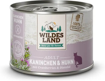 Produktbild von Wildes Land Kaninchen und Huhn Classic Adult - 24 x 200 g