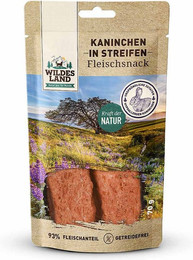 Produktbild von Wildes Land Kaninchenfleisch in Streifen - 7 x 70 g
