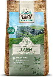 Produktbild von Wildes Land Lamm Sparpaket 2 x 12kg Hundetrockenfutter