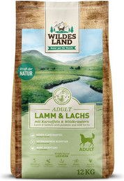 Produktbild von Wildes Land Lamm und Lachs Sparpaket 2 x 12kg Hundetrockenfutter