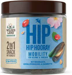 Produktbild von Wildes Land Mobility 2in1 Snack für Gelenke & Knochen - 4 x 300 g