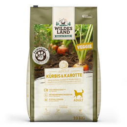Produktbild von Wildes Land PawPrint Veggie Kürbis & Karotte Adult - 10 kg