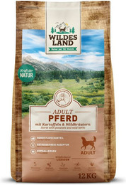 Produktbild von Wildes Land Pferd Sparpaket 2 x 12kg Hundetrockenfutter
