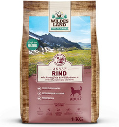 Produktbild von Wildes Land Rind mit Kartoffel Classic Adult - 4 x 1 kg