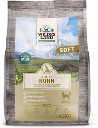 Produktbild von Wildes Land Soft Adult Huhn mit Reis und Wildkräutern - 1,5 kg