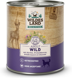 Produktbild von Wildes Land Wild mit Kürbis Classic Adult - 6 x 800 g