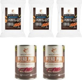 Produktbild von Wildfang Genussbox Adult - Trocken- & Nassfutter Pferd Lachs mit Forelle