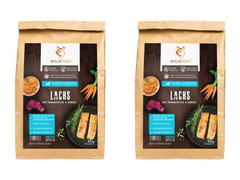 Produktbild von Wildfang Junior Trockenfutter mit Lachs - 2 x 2 kg