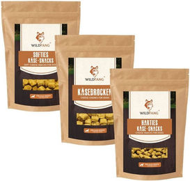 Wildfang Käse Snacks Mix Softies, Harties und Brocken getreidefrei – Bild 1 von 4