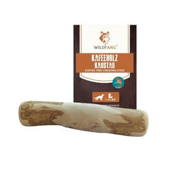 Produktbild von Wildfang Kauwurzel aus Kaffeeholz mit Lachsöl für Hunde - 1 Stk.